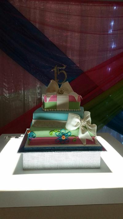 15 Birthday-Quinceañero!! - Cake by Millie
