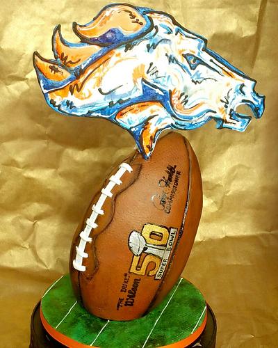Go Broncos! - Cake by Christine