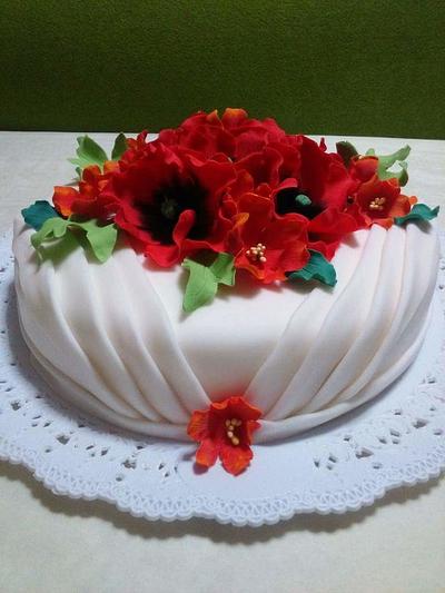 Papaveri - Cake by Monica Pagano 