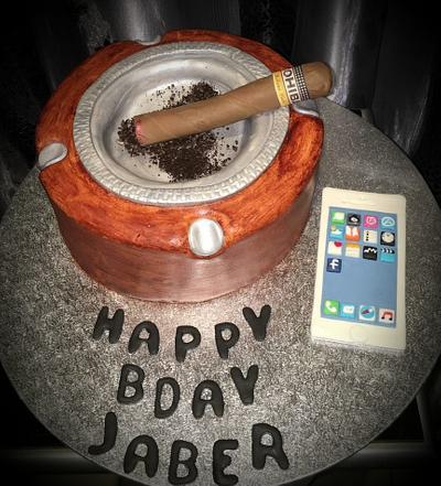 Cigar cake - Cake by jscakecreations
