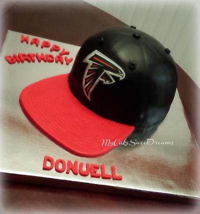 Atlanta Falcons Hat Cake - Cake by My Cake Sweet Dreams