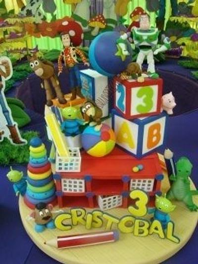 Toys story - Cake by Mónica Muñante Legua