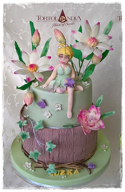 Flower fairy - Cake by Tortolandia