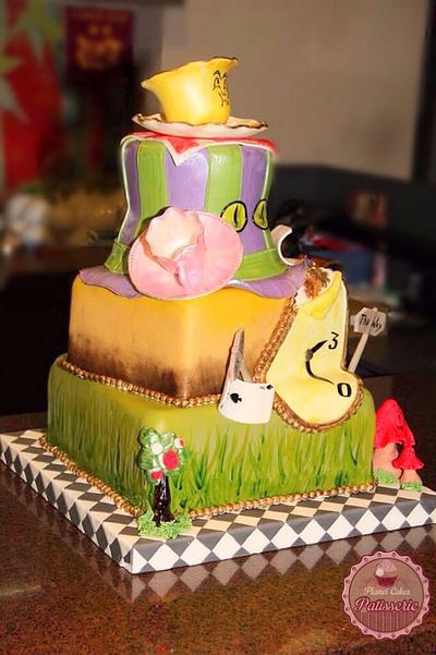 Alice in Wanderland - Cake by Planet Cakes Patisserie