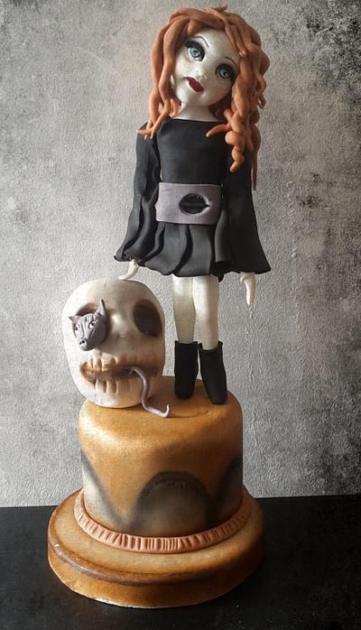 gotic doll toper - Cake by Nivo