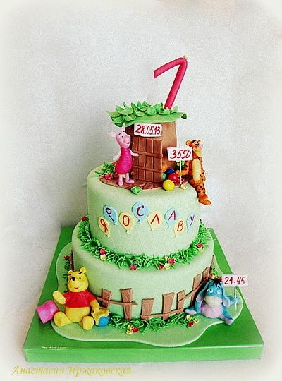 Winnie-the-pooh cake - Cake by Irzhakovskaya
