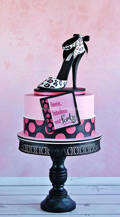 High heel shoe cake - Cake by Tamara