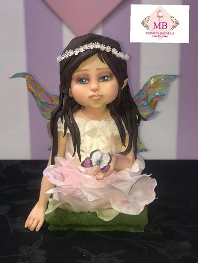 Flower fairy  - Cake by Monica Lilian Batalla
