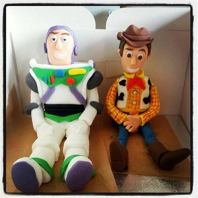 Buzz and Woody - Cake by Brooke
