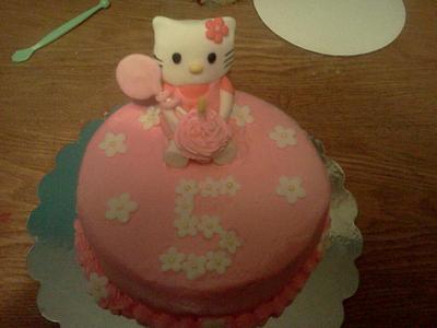 Hello Kitty Cake  - Cake by jujucakes