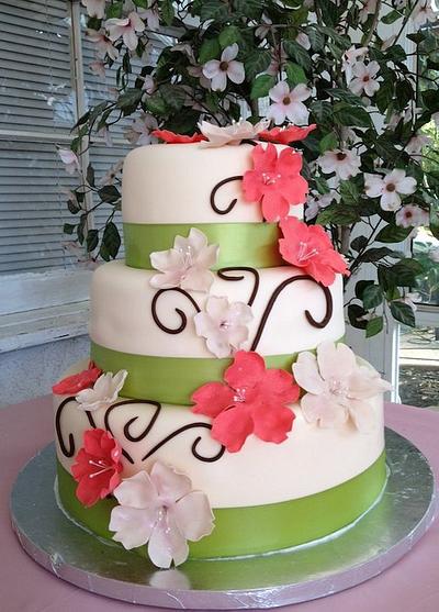 Wedding Cake - Cake by RoscoeBakery