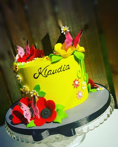 Spring is here  - Cake by SWEET ART Anna Rodrigues