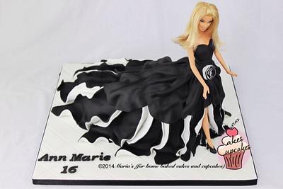 Prom Barbie - Cake by Maria's