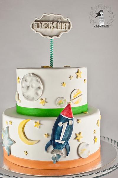 Little Rocket Man, Demir! - Cake by 2cute2biteMe(Ozge Bozkurt)