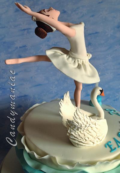 Swan lake  - Cake by Mania M. - CandymaniaC