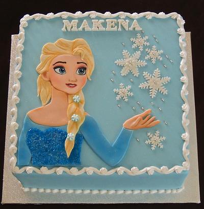 Frozen - Elsa - Cake by Alisa Seidling