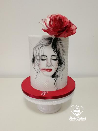 painted... - Cake by MOLI Cakes