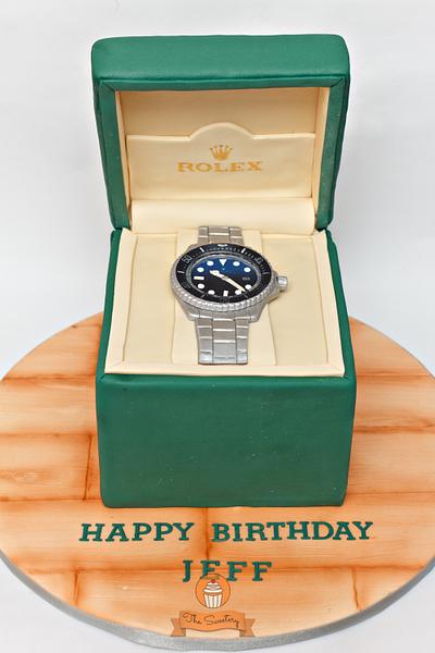 Rolex Deepsea Blue - Cake by The Sweetery - by Diana
