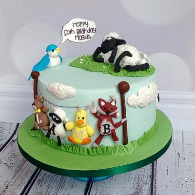 Shaun the Sheep  - Cake by Niamh Geraghty, Perfectionist Confectionist