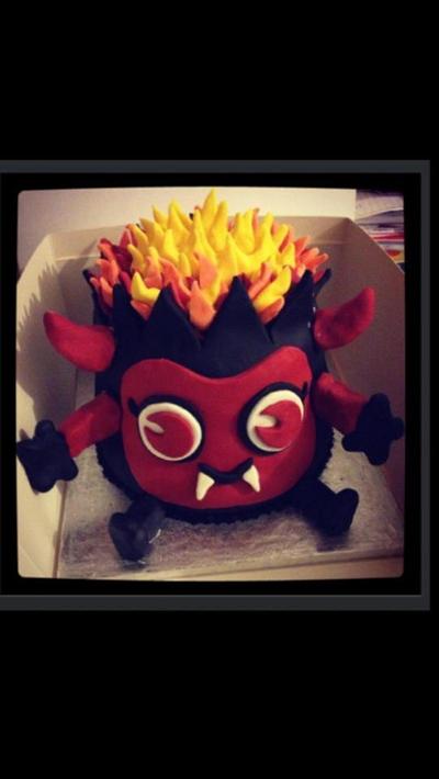Moshie monster - Cake by Pickle