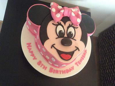 Minnie Mouse cake - Cake by Bev Miller