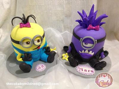 Minions! - Cake by TheCake by Mildred