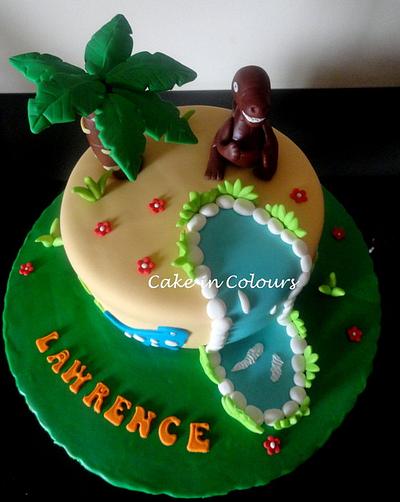T-Rex Cake - Cake by cakeincolours