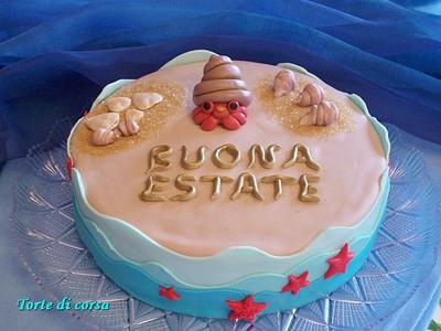SEA CAKE, 2014 - Cake by Tortedicorsa