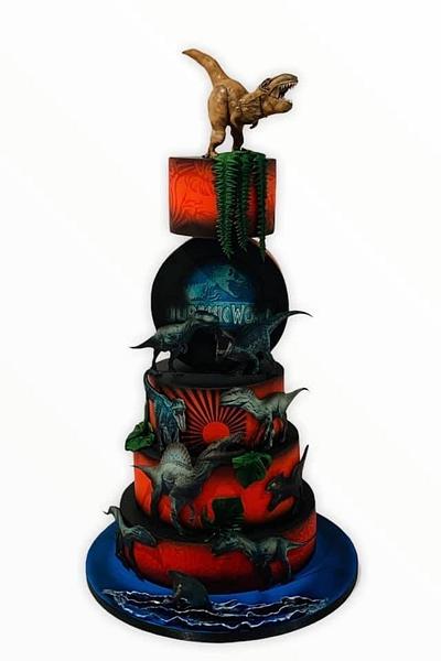Jurassic world cake  - Cake by DreamYourCake