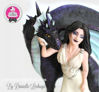 Mighty dragons cake collaboration piece - Cake by Danielle Lechuga
