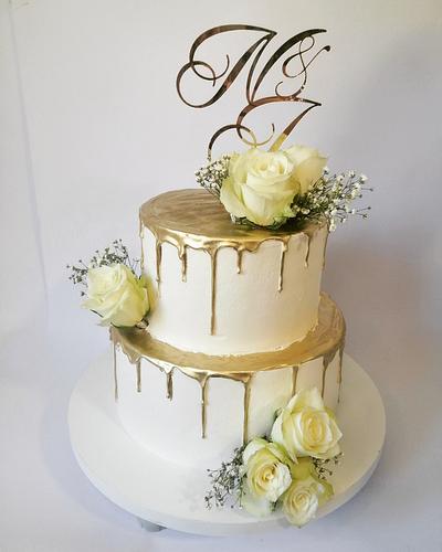 Wedding cake  - Cake by Tortebymirjana