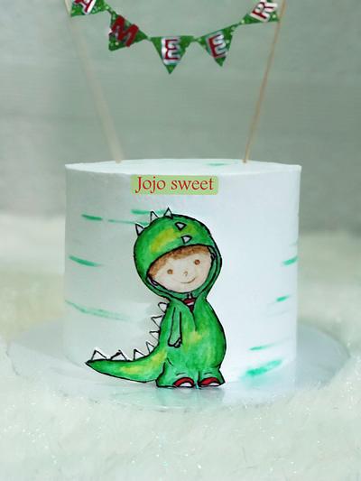 Dinosaur 🦖 boy 👦🏻 cake - Cake by Jojosweet