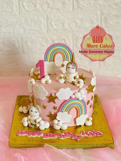 Unicorn cake - Cake by Maro Cakes