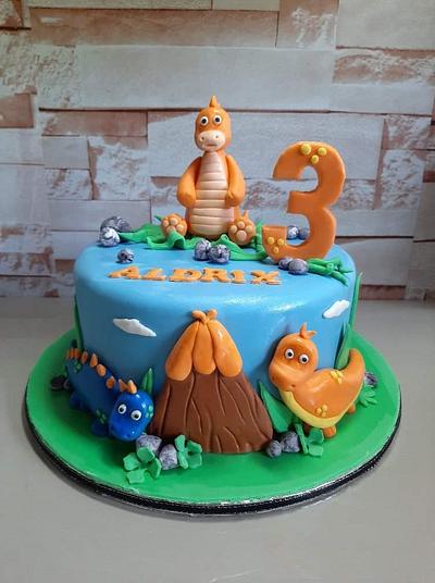 Dino Cake - Cake by AMaicas2020