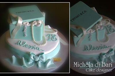 Tiffany cake 2 - Cake by Michela di Bari