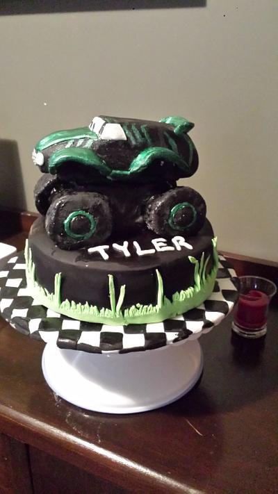 Monster Truck Mania - Cake by Vicky