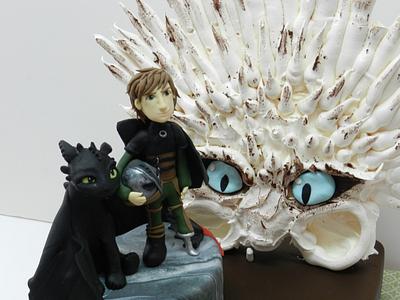 How to train your dragon 2 - Cake by maychu