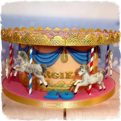 Carousel - Cake by Nanna Lyn Cakes