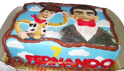 Woody and Benson - Cake by Fernandas Cakes And More