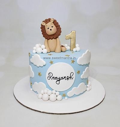 Lion cake - Cake by Sweet Mantra Homemade Customized Cakes Pune