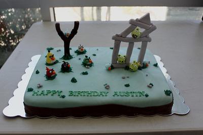 Angry Birds Cake - Cake by Jewell Coleman