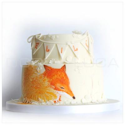 Dandelion + Fox - Cake by Dorty LuCa