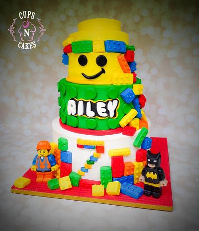 Lego Cake - Cake by Cups-N-Cakes 