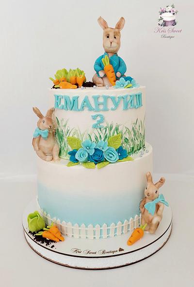 Peter rabbit cake - Cake by Kristina Mineva