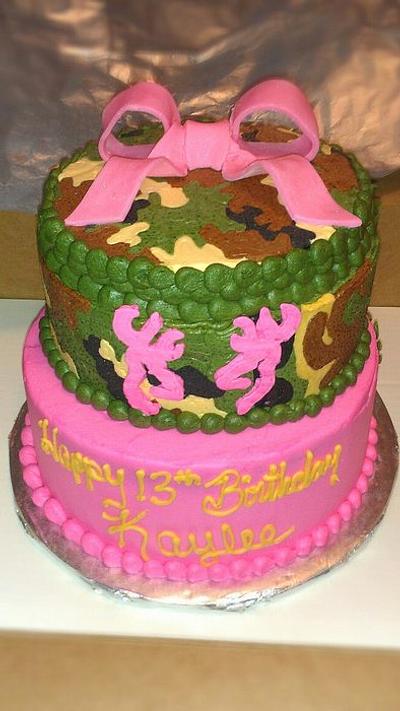 Camouflage and Browning - Cake by TERRY PATTERSON