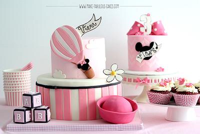 Vintage Minnie Mouse Cakes - Cake by Make Fabulous Cakes