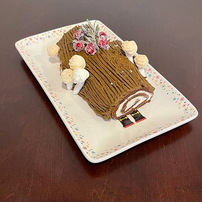 Buche de Noel  / Yule Log Christmas 2021 - Cake by Theresa