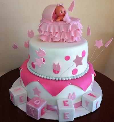 Baby Shower Cake - Cake by RoscoeBakery