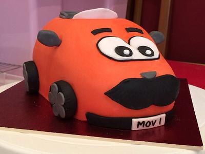 Car Cake for Movember - Cake by The One Who Bakes