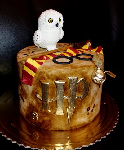 Harry Potter-Hedviga - Cake by OSLAVKA